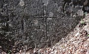 69 L'antica croce del valico...